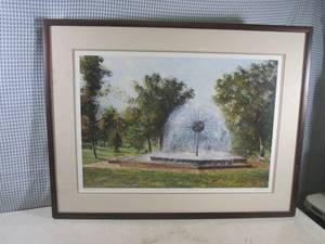 lot 105 image: (D-1) Framed Signed and Numbered Pr...