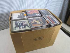 lot 109 image: (F-3) Box Full of Assorted CDs...