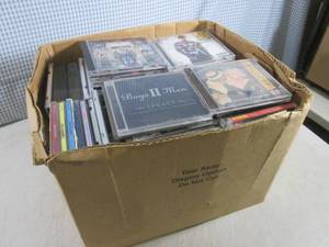 lot 110 image: (F-3) Box Full of Assorted CDs...