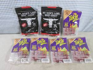 lot 164 image: (B-2) Beef Jerky and Meat Sticks Pa...