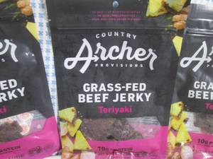 lot 165 image: (B-1) 5 Bags Grass-Fed Beef Jerky T...