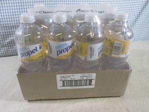 lot 224 image: (B-1) 12-Pack Propel Mango Electrol...