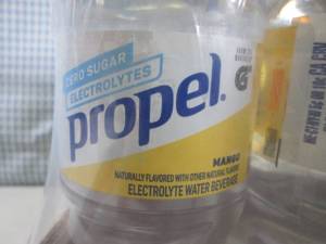 lot 225 image: (B-1) 12-Pack Propel Mango Electrol...