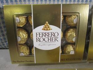 lot 235 image: (B-1) 3 Boxes Ferrero Rocher Fine H...