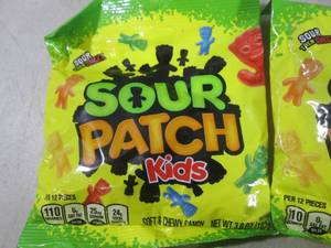 lot 271 image: (B-1) 12 Bags Sour Patch Kids Candy...