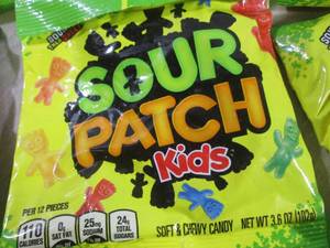 lot 273 image: (B-1) 12 Bags Sour Patch Kids Candy...