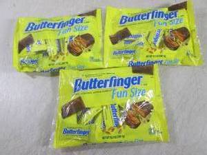 lot 282 image: (B-1) 3 Bags of Fun Size Butterfing...