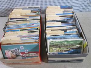 lot 302 image: (CS) Large Vintage State Post Card ...