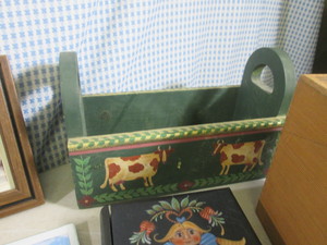 lot 320 image: (EW3) Misc Vintage Wood Boxes and W...