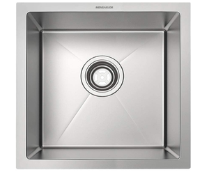 lot 385 image: 14 in x 14 in x 9 in Stainless Steel Sink (OPEN BOX)