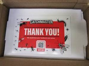 lot 382 image: Max Catch 36 Pack Mouse Glue Boards