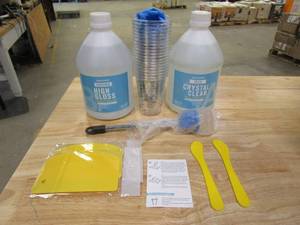 lot 386 image: High Gloss Resin & Hardener Kit