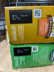 French Vanilla and Newmans Organic Decaf