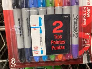 Sharpie Markers and Highlighters