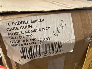 Small Padded Mailers