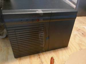 lot 26 image: Industrial computer with i7 3.66 ghz Intel CPU,  500gb Hard drive, 16gb ram