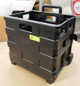 lot 66 image: Collapsible cart on wheels
