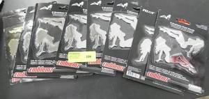 lot 100 image: 10 New Stainless sexy lady vehicle decals - stick on