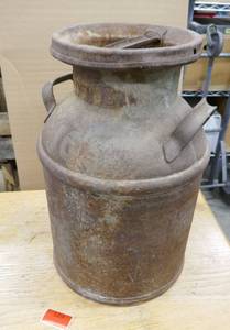 lot 129 image: Milk Can