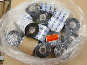 lot 206 image: 15 New Thermal printer ribbons