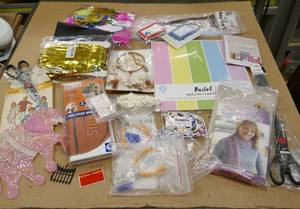 lot 208 image: Lot of items for the crafty scrapbooker