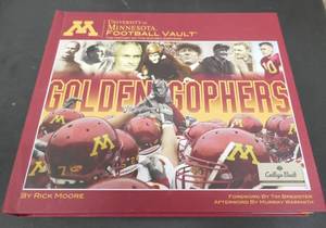 lot 246 image: MN Gophers football vault books - collectors