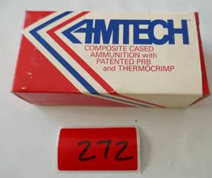 lot 272 image: Amtech 38 special centerfire cartridges - box of 47