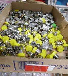 lot 239 image: Lot of new Cajon Swagelok stainless hardware