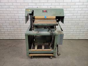 lot 482 image: BELSAW 12.5 Planer Model No. 9123 - 1 Phase Electric Motor - Rolling Cart Included - NO SHIPPING