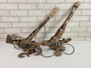 lot 501 image: (2) Come Along Cable Pullers