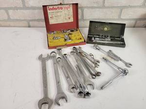 lot 557 image: Thorsen Socket Kit (Partial), Combination Wrenches and More