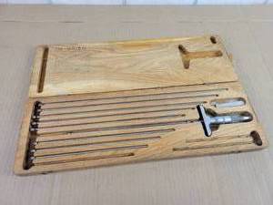 lot 588 image: SCHERR-TOMICO, St. James MN Depth Gauge Micrometer Kit