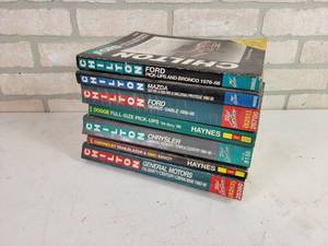 lot 673 image: (7) Haynes & Chilton Auto Repair Manuals - FORD, Chevrolet and Dodge