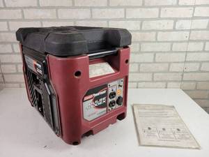 lot 680 image: Coleman Powermate PULSE 1800EX 1800W Gas Generator - Model PMC431800 01 - NO SHIPPING