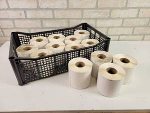 lot 701 image: (13) Rolls of 4 x 6 Shipping Labels