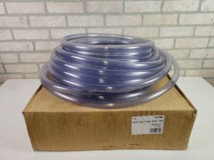 lot 706 image: (2) 100 Rolls of Clear Vinyl Tubing - 34 ID - New, (1) no box