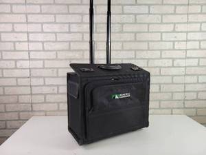 lot 728 image: Rolling Laptop Case w Combination Locks - Approx. 18 x 14 x 8