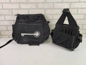 lot 730 image: Tool Caddy Bag and Satchel Bag