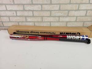 lot 752 image: (2) NEW Worth SILENCER Slow-pitch Softball Bats - SBSIL - 31 x 21oz x 2.25 Barrel