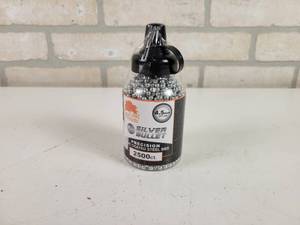 lot 761 image: NEW (2500) Zinc Coated .177 Cal BBs