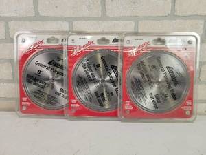 lot 789 image: (3) NEW Milwaukee ENDURANCE General Purpose Metal 8 Saw Blades - Part No. 48-40-4515