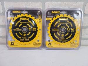lot 792 image: (2) NEW DeWalt 6-12 Precision Framing Saw Blades - Part No. DW9199