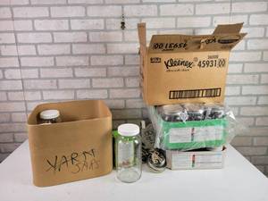 lot 828 image: HUGE Lot of Canning Jars and More - NO SHIPPING