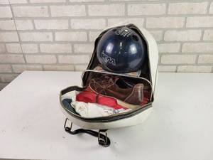 lot 836 image: Columbia 300 Bowling Ball, Bag and 9.5 Bowling Shoes