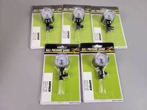 lot 862 image: NEW Lot of (5) Sport Ball Pressure Gauges