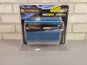 lot 864 image: NEW PowerBright 400W 12V Power Inverter - Part No. PW400-12