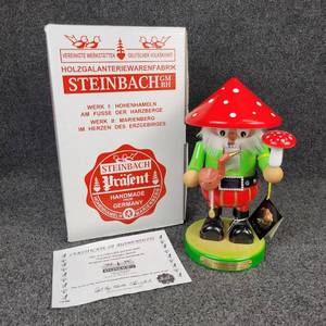 lot 649 image: Steinbach Chubby Mushroom Man Nutcracker #S1561 - Handmade in Germany