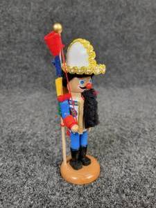 lot 655 image: Steinbach Nutcracker - Mini Navy Admiral #715A - Handmade in Germany