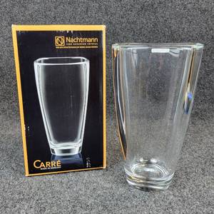 lot 666 image: NEW Carr Vase by NACHTMANN - Lead Glass, Made in Germany