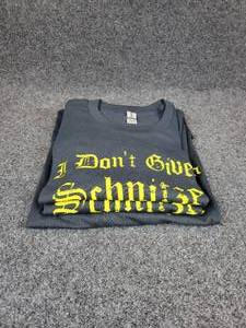 lot 811 image: Lot of (2) NEW 2XL and (1) NEW 3XL Short Sleeved T-Shirts I Dont Give a Schnitzel